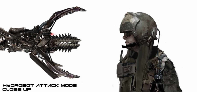 Illustration for article titled Terminator 4 Concept Art Shows Half Breed Robo Killers
